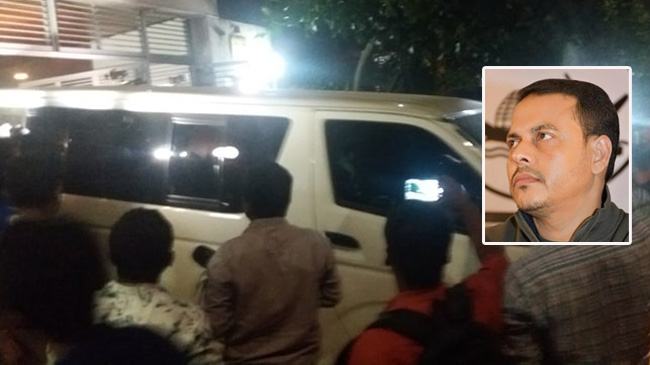 যুবলীগ নেতা খালেদকে র‌্যাব-৩ কার্যালয়ে নেয়া হয়েছে