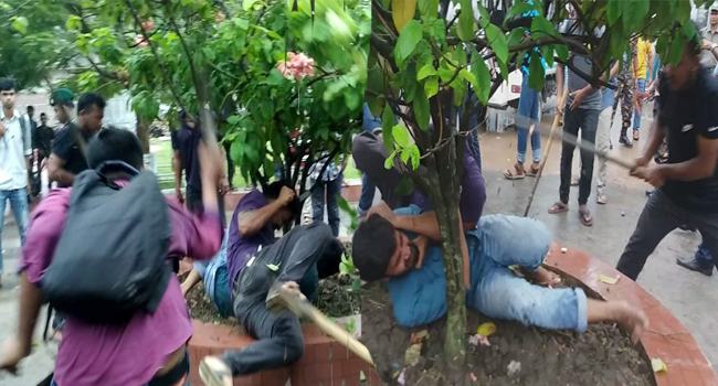 যশোর বিজ্ঞান ও প্রযুক্তি বিশ্ববিদ্যালয়ে ছাত্রলীগের দুই গ্রুপের সংঘর্ষ, আহত ৫
