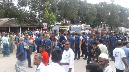 ফরিদপুরের বিশ্ব জাকের মঞ্জিল মিল এলাকায় ১৪৪ ধারা জারি