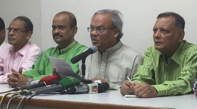 নিজেদের কালিমা আড়াল করতে কুতর্কের জন্ম দিচ্ছে আ’লীগ : রিজভী