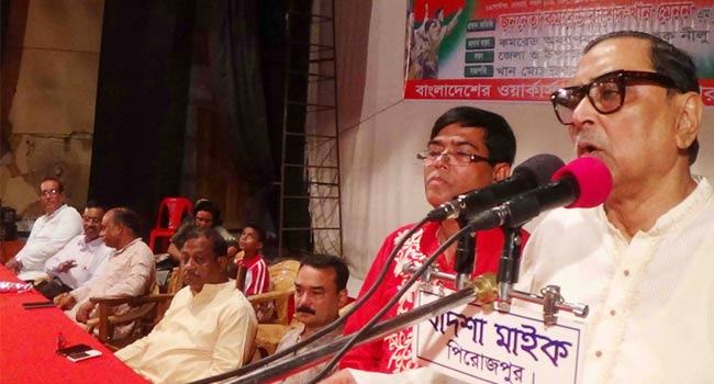 দেশে এখন উন্নয়নের নামে হরিলুট চলছে : মেনন