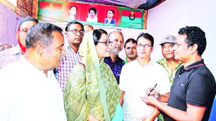 নয়া দিগন্তকে বিএনপি প্রার্থী রিটা রহমান  সম্মিলিত উন্নয়নের মাধ্যমে রংপুরকে ঢেলে সাজাতে চাই