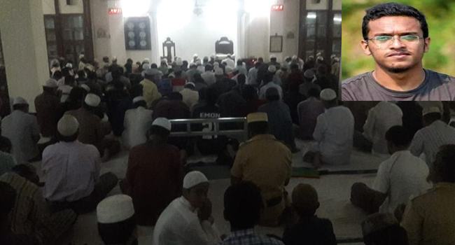 আবরার’র শান্তি কামনায় মিলাদ মাহফিল, ৮০ বার কোরআন খতম