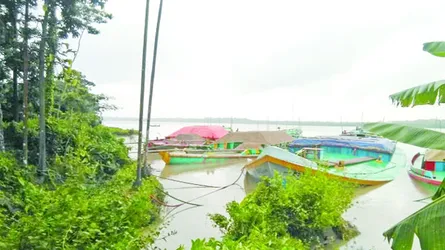 হুমকির মুখে ২০ হাজার পরিবার বিষখালীর অব্যাহত ভাঙনে পাল্টে যাচ্ছে বেতাগীর মানচিত্র