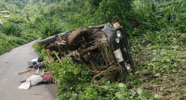 বান্দরবানে জিপ খাদে পড়ে নিহত ২