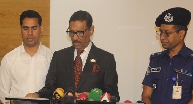 আমি অনেকটা অলৌকিকভাবে ফিরে এসেছি : ওবায়দুল কাদের