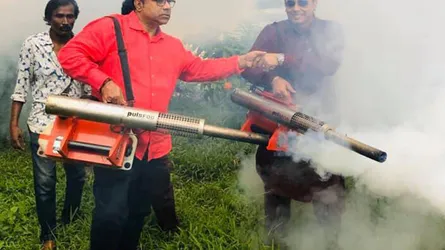 নির্বাচনের আগে বিএফডিসিতে মিশা-জায়েদের মশা নিধন অভিযান