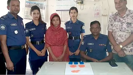 ৭ম শ্রেণীর ছাত্রীর কাছে মিলল ৮২৫ পিস ইয়াবা