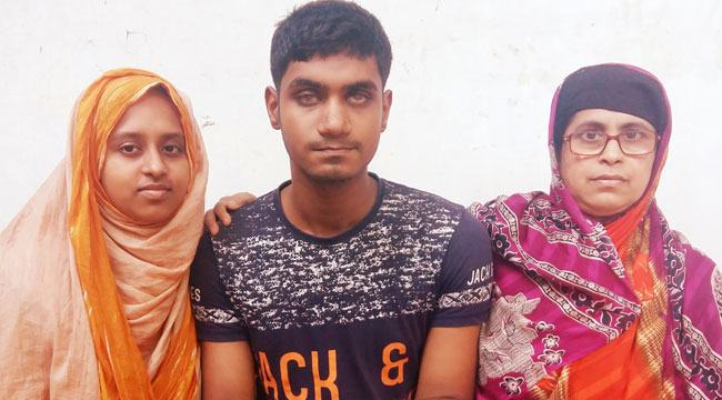 অর্থসহায়ক পেল ঢাবির ভর্তিযুদ্ধে জেতা পটিয়ার প্রতিবন্ধী সেই রাফি