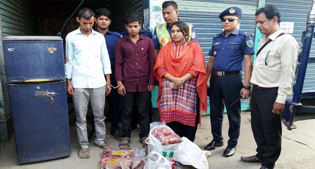 খাসির নামে শিয়ালের গোস্ত বিক্রি করতো দুই যুবক