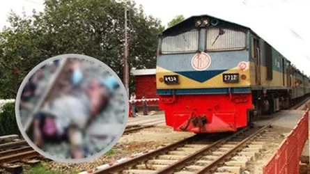 ঋণের টাকা পরিশোধে ব্যর্থ হয়ে ট্রেনে কাটা পড়ে বাবা-মেয়ের মৃত্যু