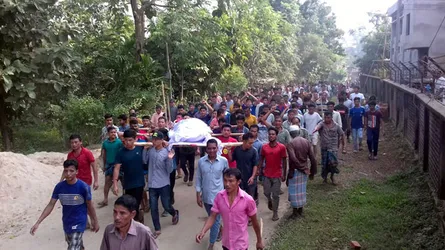 রাঙ্গামাটিতে বিএনপি নেতাকে গুলি করে হত্যা : লাশ নিয়ে বিক্ষোভ