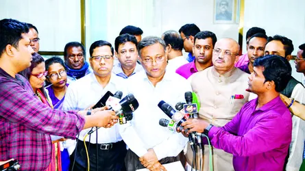 বিএনপি খালেদা জিয়ার অসুস্থতা নিয়ে অপরাজনীতি করছে : তথ্যমন্ত্রী