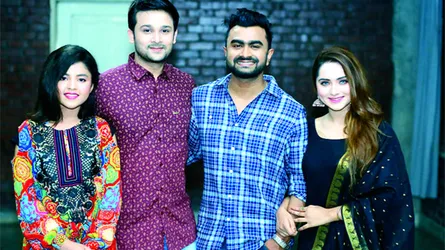 ‘গানের রাজা’ লাবিবার অভিষেক, সঙ্গে ইমরান