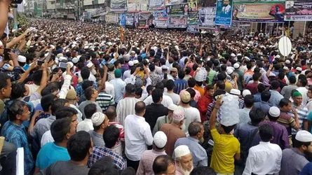 নয়াপল্টনে খোকার তৃতীয় জানাজা