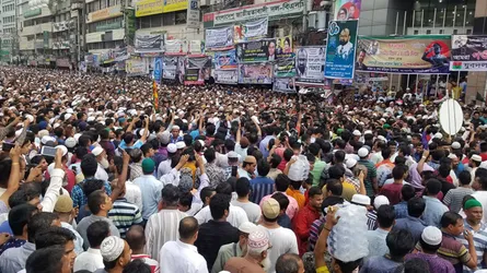 খোকার জানাজায় জামায়াতের অংশগ্রহণ