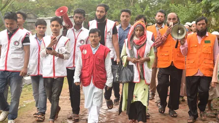 ভোলায় খোলা হয়েছে ৮ কন্ট্রোল রুম, প্রস্তুত ১৩ হাজার স্বেচ্ছাসেবী