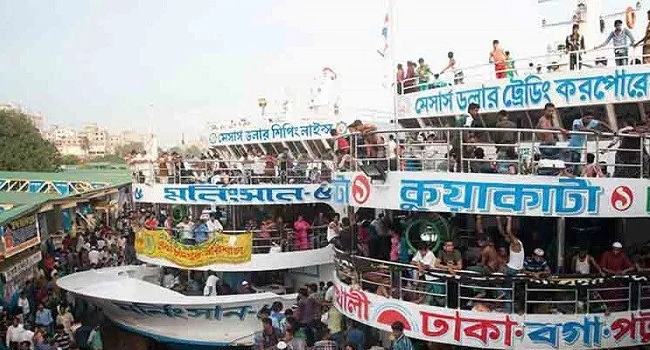 সোমবার সকাল থেকে সব ধরণের নৌযান চলাচল করবে
