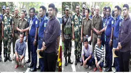 অবৈধ অনুপ্রবেশ : দুই ভারতীয়কে ফেরত, ফিরলো এক বাংলাদেশী