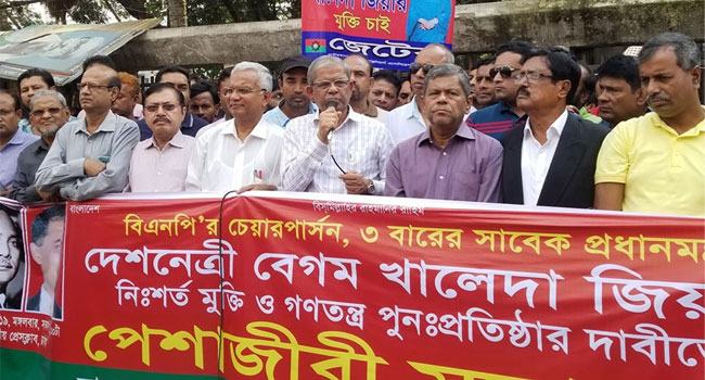 খালেদা জিয়ার অঙ্গ-প্রত্যঙ্গগুলো পঙ্গু হয়ে যাচ্ছে : মির্জা ফখরুল