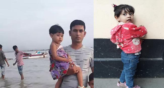 পঙ্গু হাসপাতালে বাবা-মা, শিশু ছোয়ার লাশ নিয়ে বাকরুদ্ধ স্বজনরা