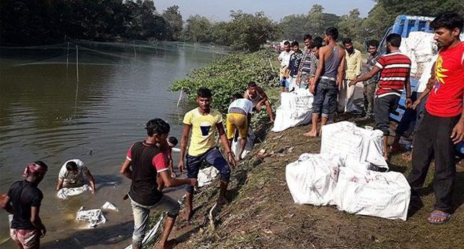 কুমিল্লায় ট্রাক খাদে পড়ে হেলপারসহ নিহত ২