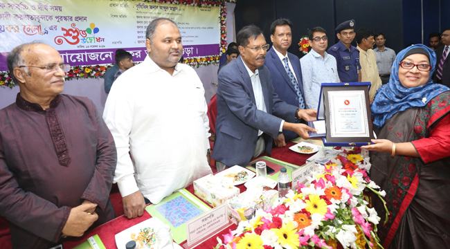 বগুড়াসহ ৪ জেলার সর্বোচ্চ করদাতাকে সম্মাননা ও কর মেলার উদ্বোধন