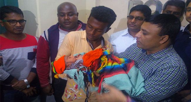 হাসপাতাল থেকে চুরি হওয়া সেই নবজাতক উদ্ধার