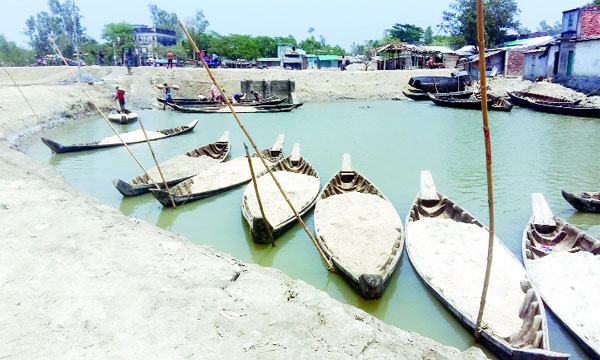 লবণের মূল্য নিয়ে হতাশায় চাষিরা বাঁশখালীতে কেজি মাত্র ৪ টাকা