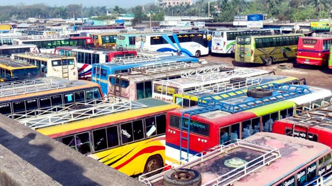 খুলনায় আজও চলছে না বাস