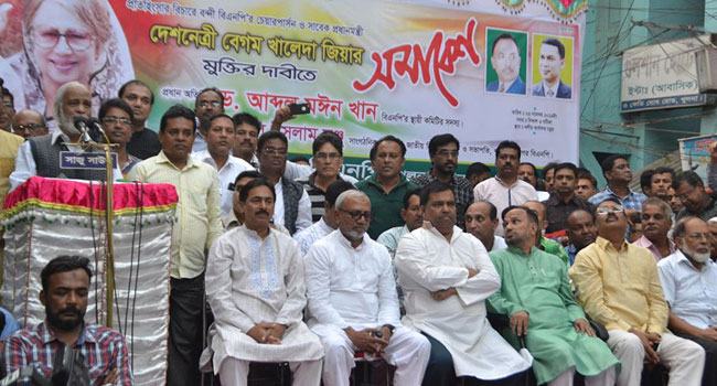 আন্দোলনের মাধ্যমে খালেদা জিয়াকে মুক্ত করা আমাদের দায়িত্ব : ড. মঈন খান