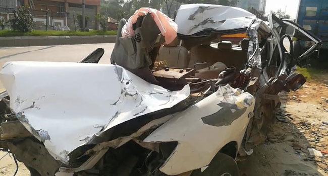 গাজীপুরে সড়ক দুর্ঘটনায় জনশক্তি ব্যুরো কর্মকর্তা নিহত