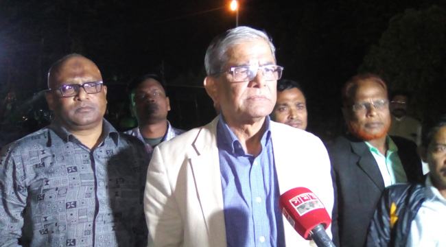 সবার অধিকার আছে রাস্তায় প্রতিবাদ করার : মির্জা ফখরুল