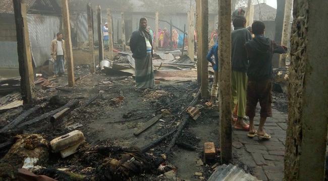 দেবীগঞ্জে অগ্নিকাণ্ডে দগ্ধ গৃহবধূর মৃত্যু