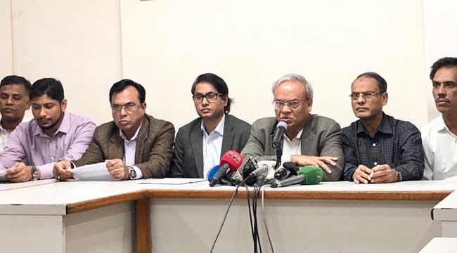 আইনি প্রক্রিয়া দেখে কর্মসূচির সিদ্ধান্ত : রিজভী