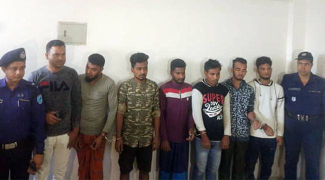 ফতুল্লায় নারী শ্রমিককে গণধর্ষণের অভিযোগে ৬ যুবক গ্রেফতার