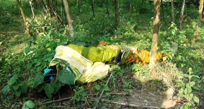 জঙ্গলে নিখোঁজ গার্মেন্টস কর্মীর লাশ