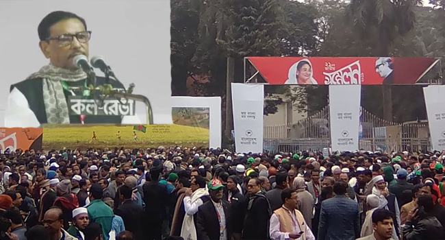 গণতন্ত্রকে বাঁচাতে হলে  আ‘লীগকে বাঁচাতে হবে : কা‌দের