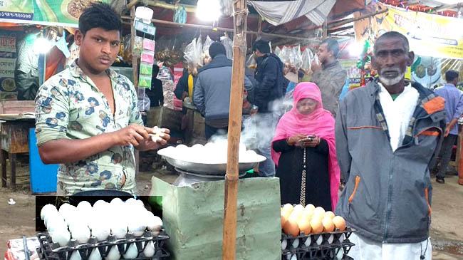 সাত টাকার ডিম চুলা ঘুরে ২০ টাকা