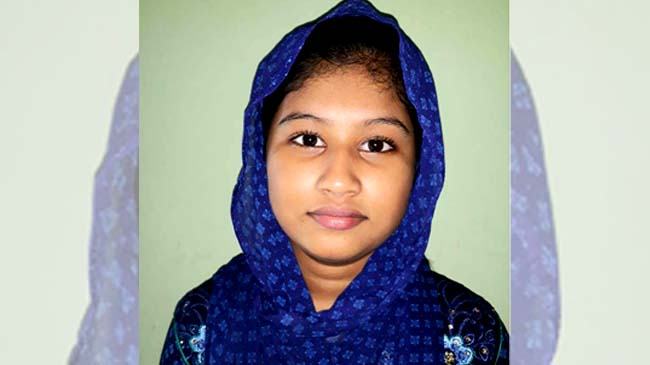 নয়া দিগন্ত সাংবাদিকের মেয়ে উম্মে সালমা এ প্লাস পেয়েছে