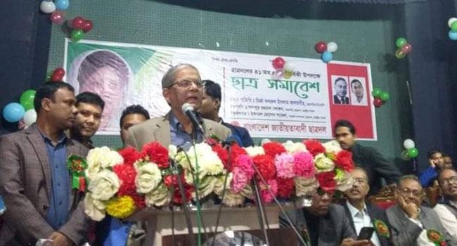 নির্বাচন সুষ্ঠু হবে না প্রমাণ করতেই অংশ নিচ্ছে বিএনপি : ফখরুল