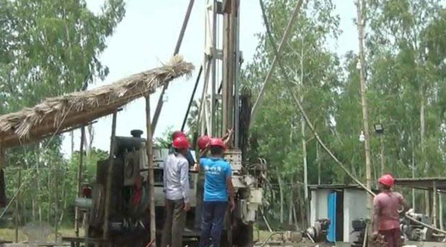 হাকিমপুরে লোহার খনির বিস্তৃতি অনুসন্ধানে আরো একটি কূপ খনন শুরু