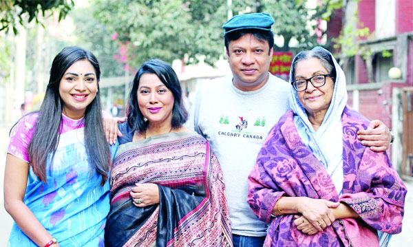 নতুন ধারাবাহিক ‘পরের মেয়ে’তে তারা চারজন