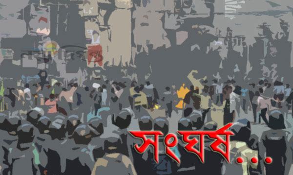 আশুগঞ্জে ২ দল গ্রামবাসীর ফের সংঘর্ষে পুলিশসহ আহত ৫০
