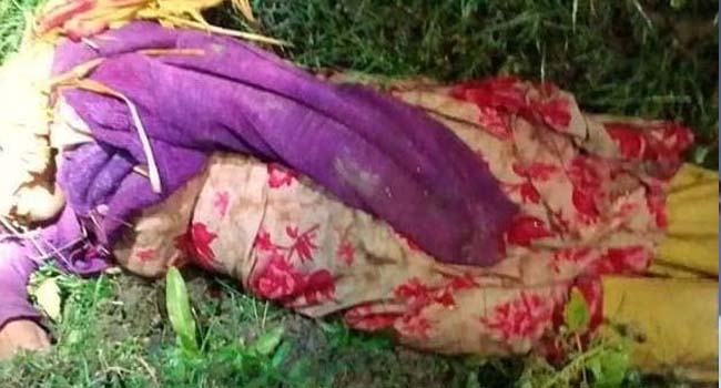 শাক তুলতে গিয়ে লাশ হলেন তরুণি