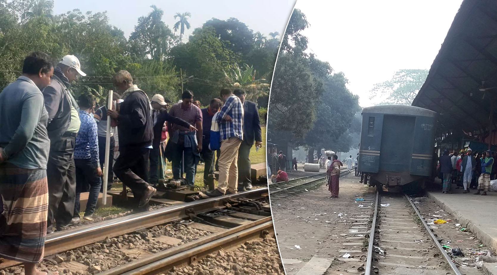 গৌরীপুর রেল জংশনে চার দিনে চার দুর্ঘটনা