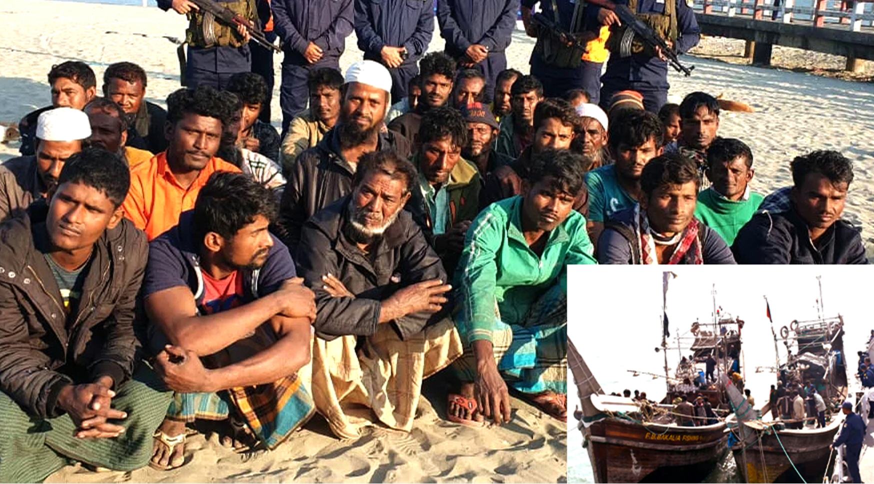 নিখোঁজ ৩২ জেলেকে ফিরিয়ে দিয়েছে মিয়ানমার