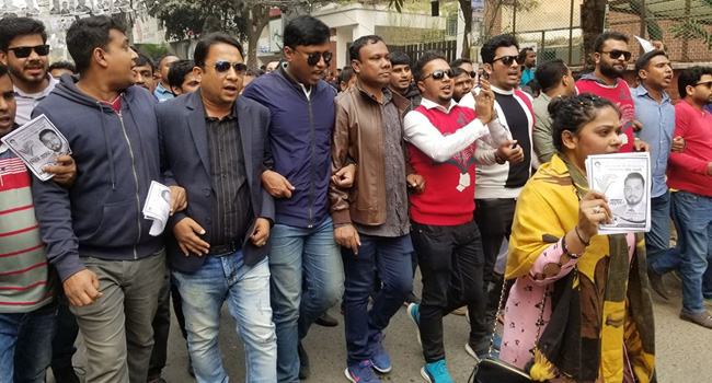 ইশরাকের গণসংযোগে ছাত্রদল কেন্দ্রীয় সংসদ