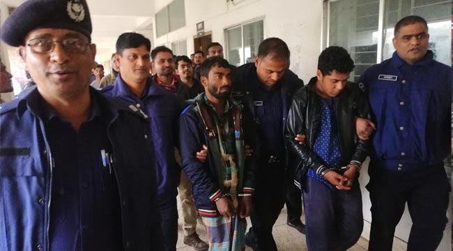 তিন স্কুলছাত্রীকে গণধর্ষণ :  ২ জনের স্বীকারোক্তিমূলক জবানবন্দি