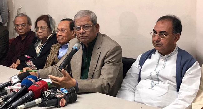 আ’লীগ বহিরাগতদের দিয়ে ত্রাস সৃষ্টি করছে : মির্জা ফখরুল